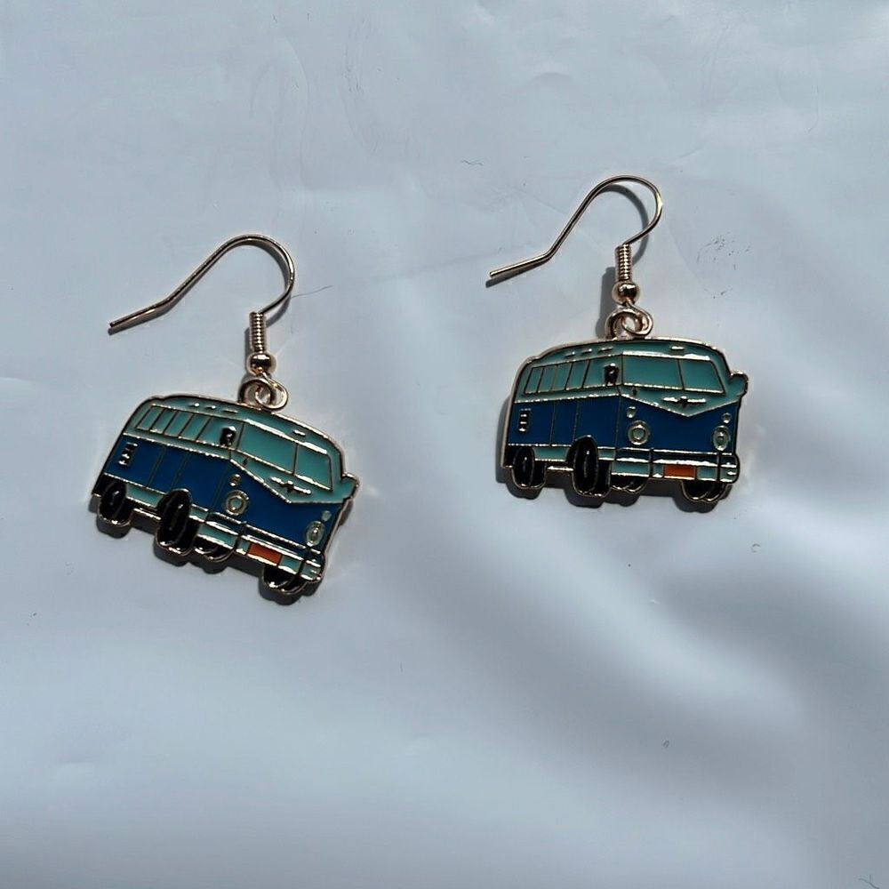 VW Bus Novelty Earrings